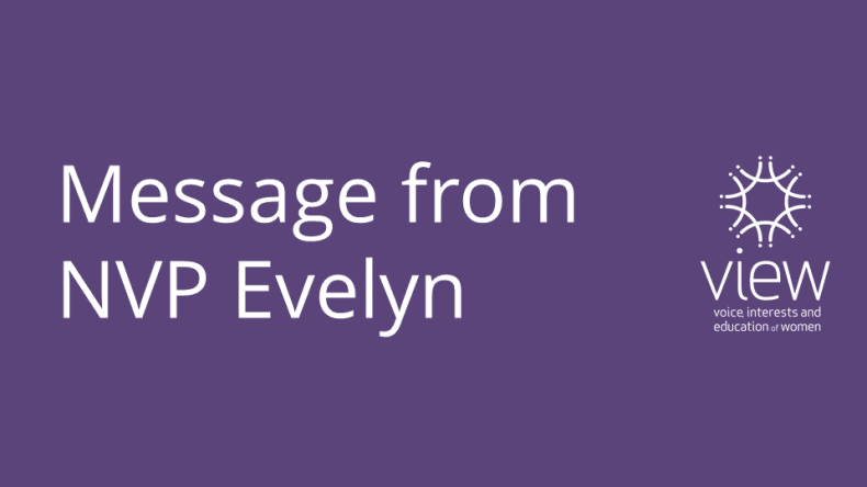 Message from NVP Evelyn
