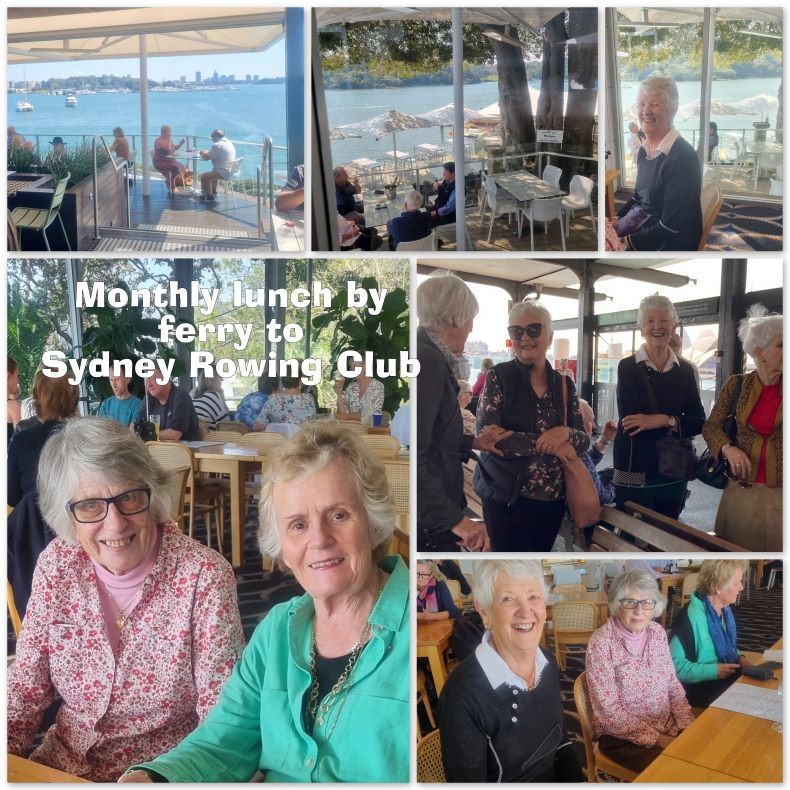 lunch at sydney rowers club 2023